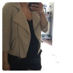 Tan lightweight blazer